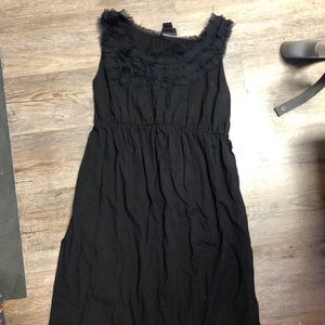 Black maternity dress
